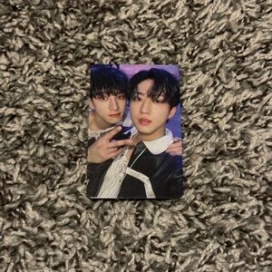 Official SKZ Bang Chan & Changbin Rock Star Unit Photocard